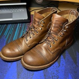 Red Wing Iron Ranger 8111 Boot - Nitrile Cork Sole - 9.5D
